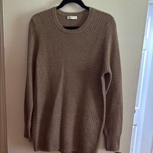 Equipment Femme Textured Brown Sweater- new without tags!